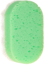 Gąbka kąpielowa do masażu, zielona - Jan Niezbędny — Zdjęcie N1