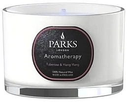 Kup Świeca zapachowa - Parks London Aromatherapy Tuberose & Ylang Ylang Candle