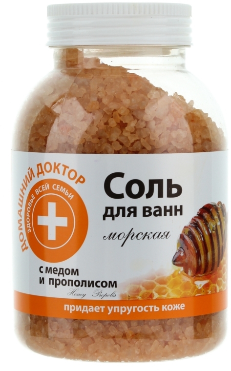 Sól do kąpieli Miód i propolis - Domowy doktor — Zdjęcie N1