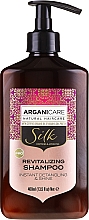 Kup Szampon z proteinami jedwabiu - Arganicare Silk Revitalizing Shampoo
