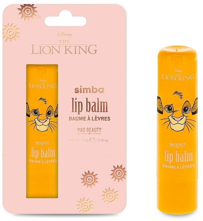 Balsam do ust - Mad Beauty Disney The Lion King Simba Lip Balm — Zdjęcie N1