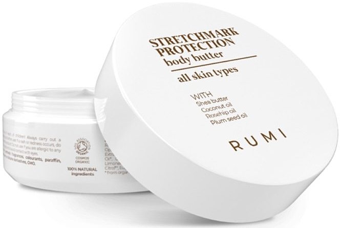 Masło do ciała przeciw rozstępom - Rumi Cosmetics Stretchmark Protection Body Butter — Zdjęcie N1