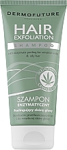 Szampon enzymatyczny peelingujący skórę głowy - DermoFuture Hair Exfoliation Shampoo — Zdjęcie N1