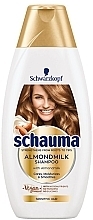 Szampon do włosów wrażliwych z mlekiem migdałowym - Schauma For Sensitive Hair With Almond Milk — Zdjęcie N1
