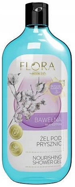 Żel pod prysznic Bawełna - Vis Plantis Flora Silky Cotton Shower Gel — Zdjęcie N1