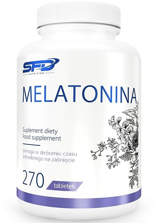 Suplement diety Melatonina - SFD Nutrition Melatonina — Zdjęcie N1