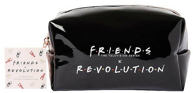 Kosmetyczka - Makeup Revolution X Friends Bag Black — Zdjęcie N1