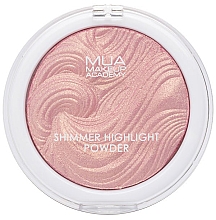 Rozświetlacz do twarzy - MUA Shimmer Highlight Powder — Zdjęcie N1