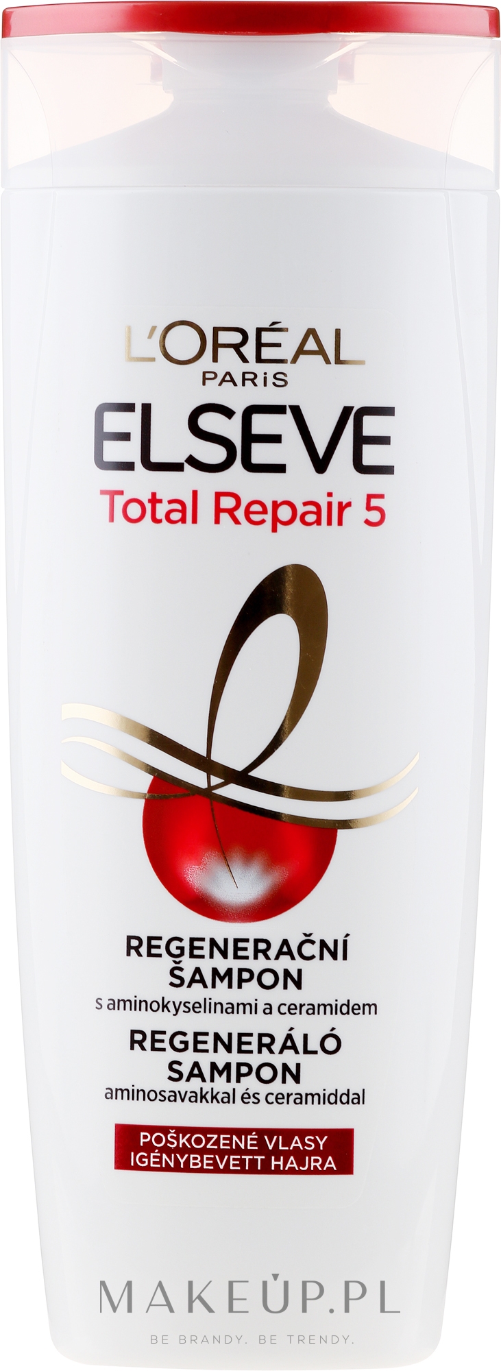 Regenerujący szampon do włosów zniszczonych - L'Oreal Paris Elseve Full Repair 5 Shampoo — Zdjęcie 400 ml