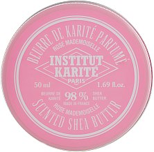 Masło shea 98 % Róża - Institut Karite Rose Mademoiselle Scented Shea Butter — Zdjęcie N4