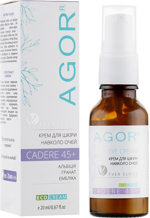 Krem pod oczy - Agor Cadare Eye Cream — Zdjęcie N1