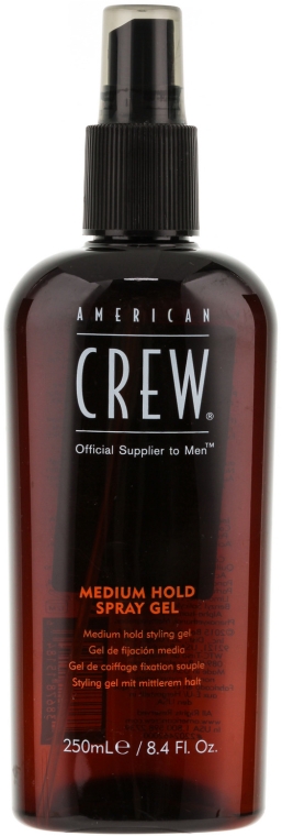 Spray-żel do utrwalania fryzury - American Crew Classic Spray Gel — Zdjęcie N1