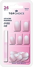 Kup Sztuczne paznokcie Ombre Stiletto Mat, 78217 - Top Choice