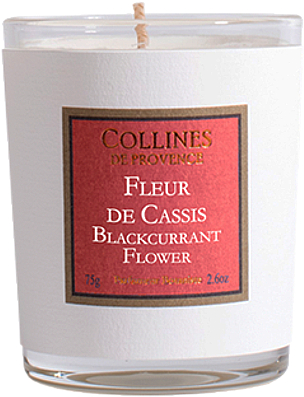 Świeca zapachowa Kwiat czarnej porzeczki - Collines de Provence Blackcurrant Flower Candles — Zdjęcie N1