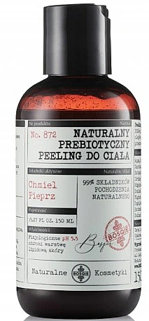 Naturalny prebiotyczny peeling do ciała Chmiel i pieprz - Bosqie Natural Prebiotic Body Scrub — Zdjęcie N1