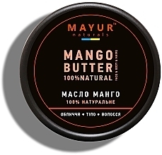 Naturalne masło do ciała Mango - Mayur — Zdjęcie N1