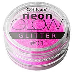 Brokat do paznokci - Silcare Brokat Neon Glow — Zdjęcie N1