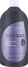 Zabieg prostujący włosy niwelujący żółty odcień włosów - Alter Ego Shapego No Yellow Shape Perfector — Zdjęcie N1