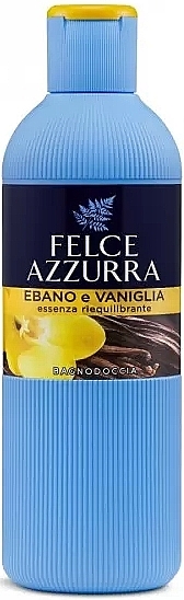 Żel pod prysznic Heban i wanilia - Felce Azzurra Ebony & Vanilla Shower Gel — Zdjęcie N1