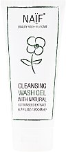 Kup Oczyszczający żel pod prysznic z naturalnym ekstraktem z nasion bawełny dla dzieci - Naïf Baby Cleansing Wash Gel