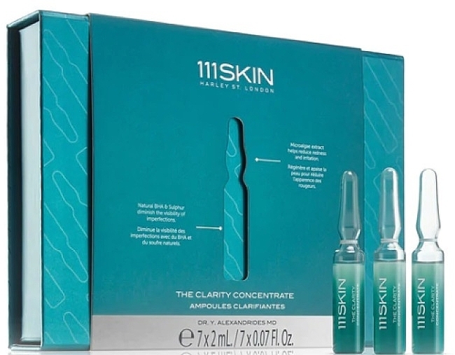 Koncentrat do mycia twarzy w ampułkach - 111SKIN The Clarity Concentrate — Zdjęcie N1