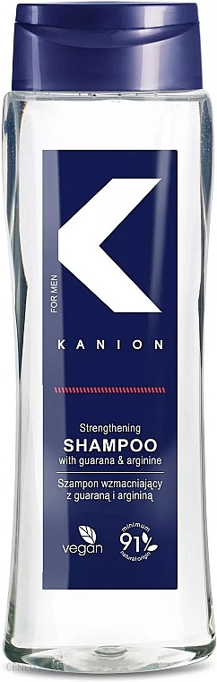 Wzmacniający szampon do włosów dla mężczyzn - Kanion Strengthening Shampoo — Zdjęcie N1