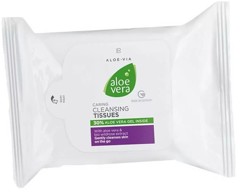 Chusteczki oczyszczające - LR Health & Beauty Aloe Vera Soft Skin Cleansing Tissues — Zdjęcie N3