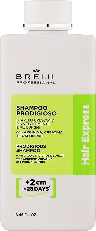 Szampon do intensywnego wzrostu włosów - Brelil Hair Express Treatment Prodigious Shampoo — Zdjęcie N1