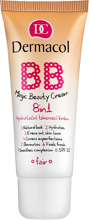 Krem BB 8 w 1 do twarzy - Dermacol BB Magic Beauty Cream  — Zdjęcie N1