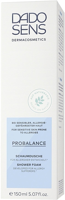 Pianka pod prysznic dla skóry wrażliwej i skłonnej do alergii - Dado Sens Probalance Shower Foam — Zdjęcie N2
