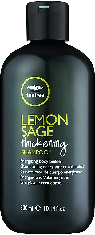 Zagęszczający szampon do włosów Cytryna i szałwia - Paul Mitchell Tea Tree Lemon Sage Thickening Shampoo — Zdjęcie N1