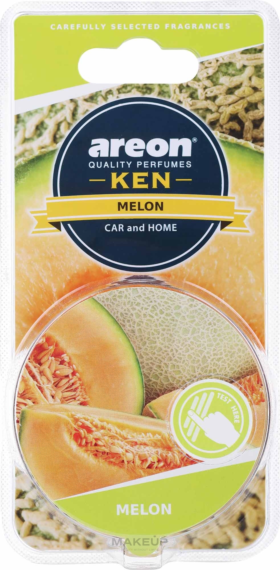 Odświeżacz powietrza w blistrze Melon - Areon Gel Ken Blister Melon — Zdjęcie 30 g
