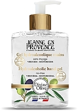Kup Żel do mycia rąk z dozownikiem - Jeanne en Provence Divine Olive Hydroalcoholic Hand Gel 