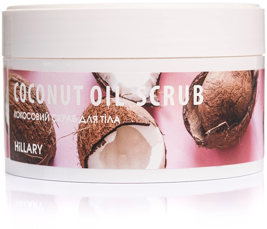 Peeling do ciała - Hillary Coconut Oil Scrub — Zdjęcie N2