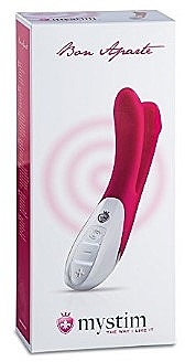 PRZECENA! Wibrator z dwiema końcówkami, różowy - Mystim Bon Aparte Naughty Pink * — Zdjęcie N2