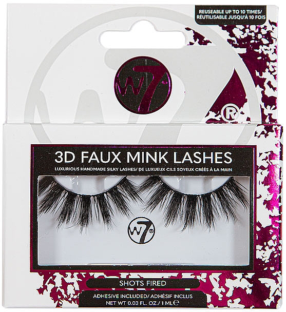 Sztuczne rzęsy - W7 3D Faux Mink Lashes — Zdjęcie N1