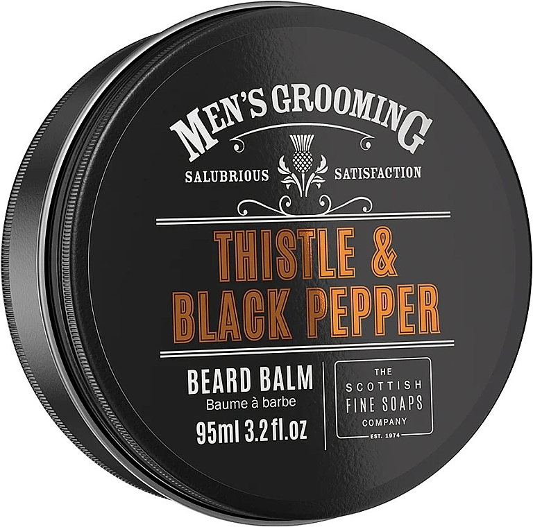 Balsam do brody - Scottish Fine Soaps MG Thistle & Black Pepper Beard Balm — Zdjęcie N1