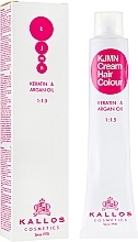 PRZECENA! Profesjonalna kremowa farba do włosów - Kallos Cosmetics KJMN Cream Hair Colour * — Zdjęcie N2