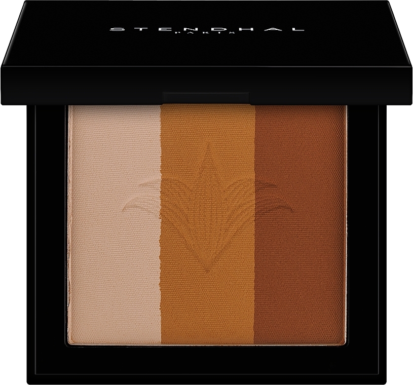 Paleta do konturowania twarzy - Stendhal Trio Bronzant Sculpteur De Teint — Zdjęcie N1