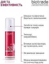 Miejscowo aktywny balsam antybakteryjny do skóry tłustej i problematycznej - Biotrade Acne Out Active Lotion (mini) — Zdjęcie N6