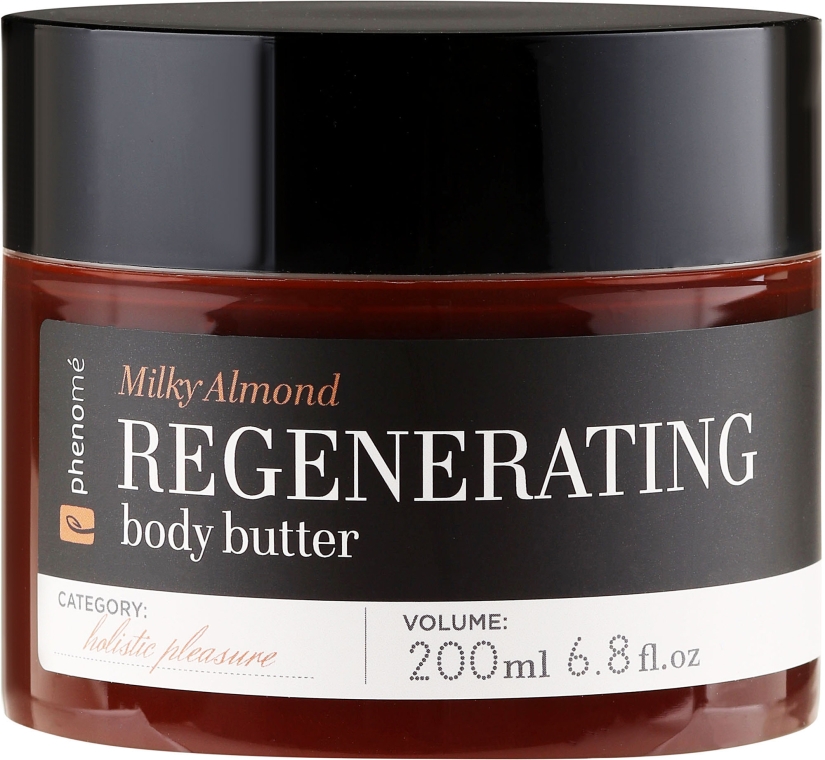Regenerujące masło do ciała Migdały i miód - Phenomé Milky Almond Regenerating Body Butter — Zdjęcie N2