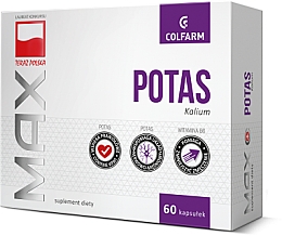 Kup Suplement diety Max potas - Colfarm Max Potassium