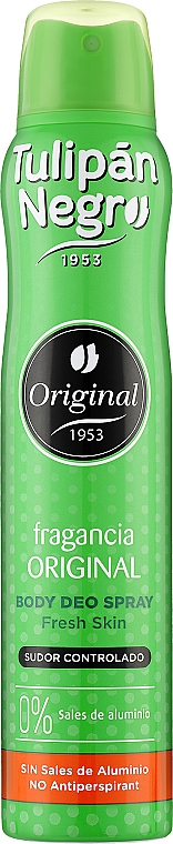 Dezodorant w sprayu do ciała - Tulipan Negro Original Deo Spray