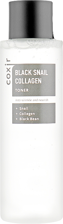 Esencja tonizująca do twarzy anti-aging - Coxir Black Snail Collagen Toner — Zdjęcie N2