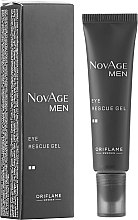 Energizujący żel dla mężczyzn do skóry wokół oczu - Oriflame NovAge Men  — Zdjęcie N1