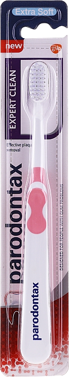 Szczoteczka do zębów, ekstra miękka, różowa - Parodontax Expert Clean Extra Soft Toothbrush