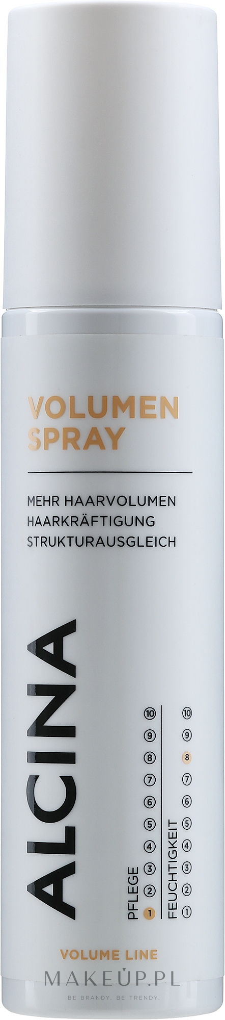 Spray zwiększający objętość włosów - Alcina Volume Spray — Zdjęcie 125 ml