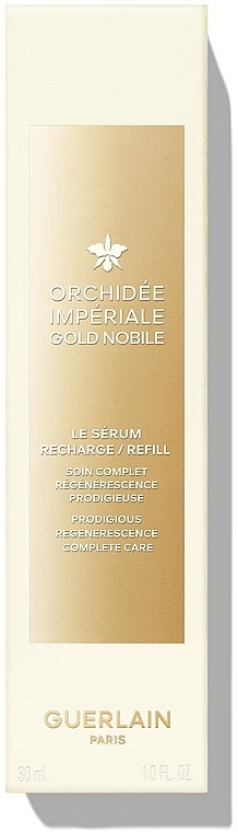 Serum do twarzy - Guerlain Orchidee Imperiale Gold Nobile The Serum Refill (jednostka zamienna) — Zdjęcie N2