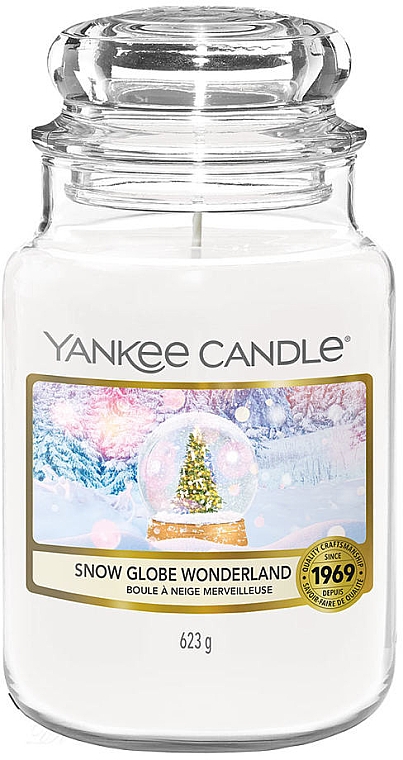 Świeca zapachowa w słoiku - Yankee Candle Snow Globe Wonderland Jar Candle — Zdjęcie N1