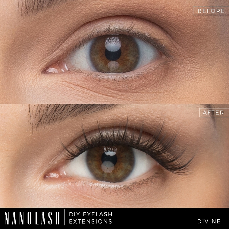 Sztuczne rzęsy - Nanolash Diy Eyelash Extensions Divine — Zdjęcie N7